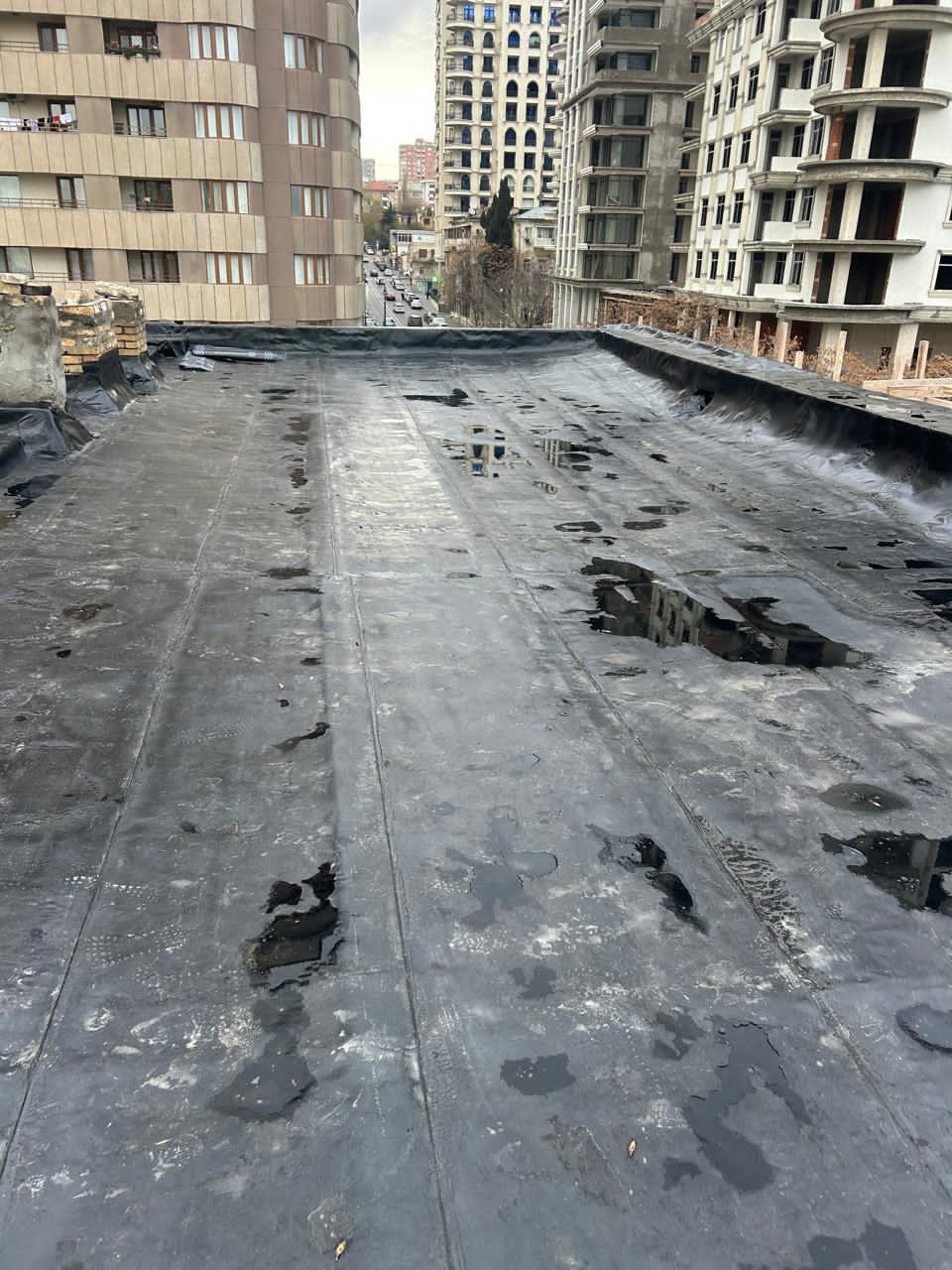 Tarixi abidənin damının layihəyə uyğun bərpası təmin edilir - FOTOLAR